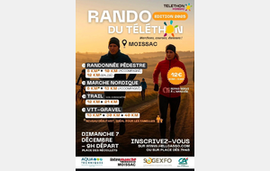 ext - Rando Téléthon à Moissac (82)