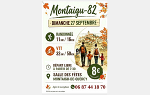 ext - Rando VTT/ Pedestre (82 Montaigu de quercy)